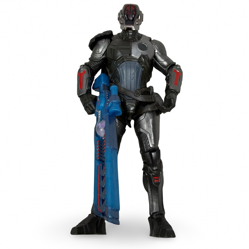 Fortnite The Foundation Master Grade Action Figure FNT1325 Gray Black 4.5"